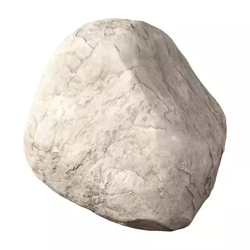 Low Poly Rocks Set 10 3D model 4