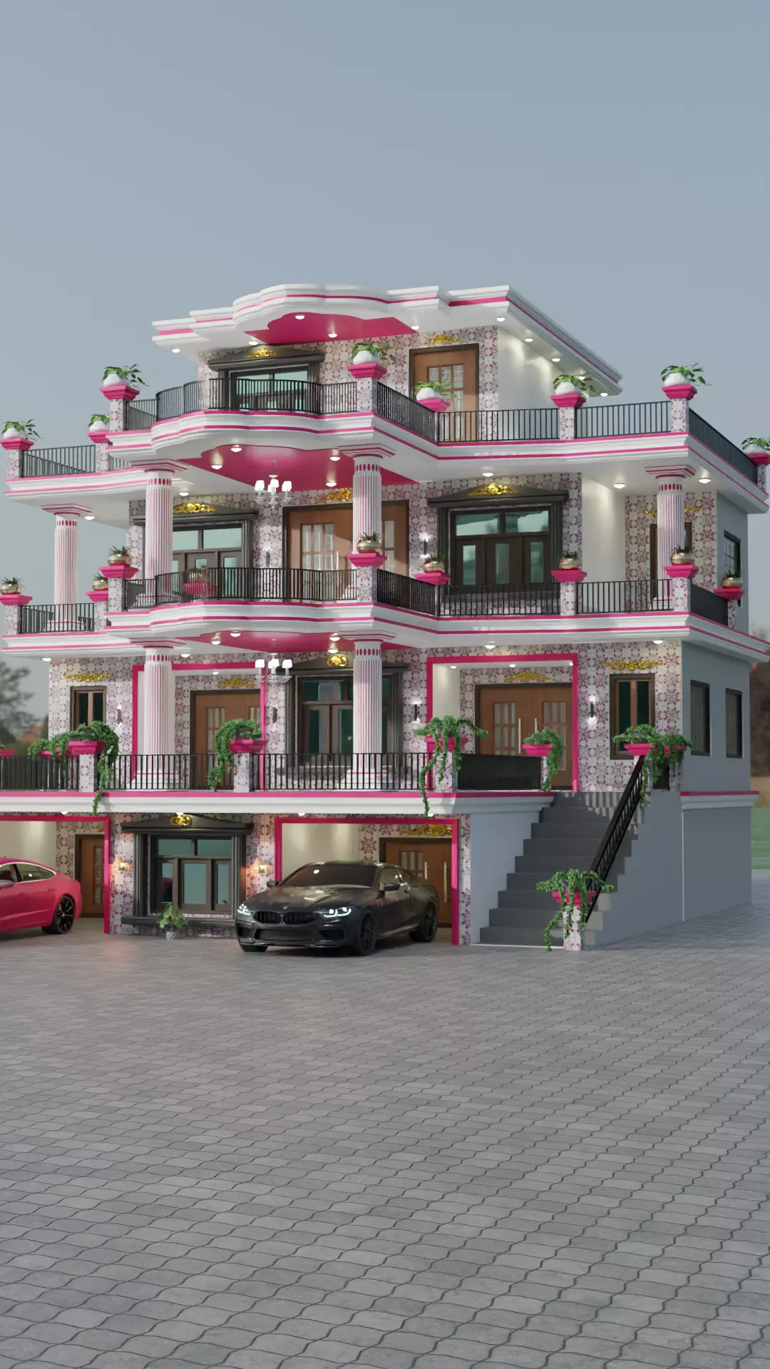 Modern House Design 3D model