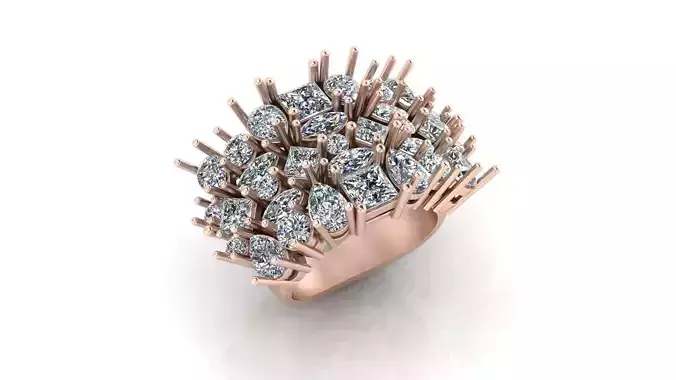 pear marquise princes high jewelry ring