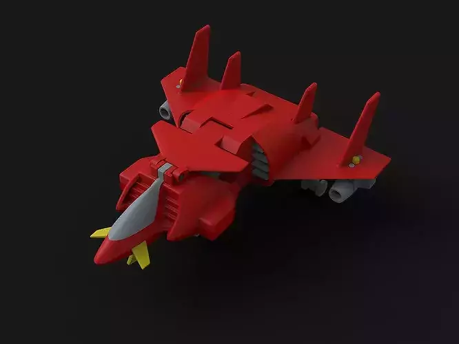 Vintage Voltes V robot cruiser