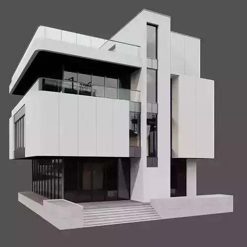 MODERN HOUSE NO46 A 3D model