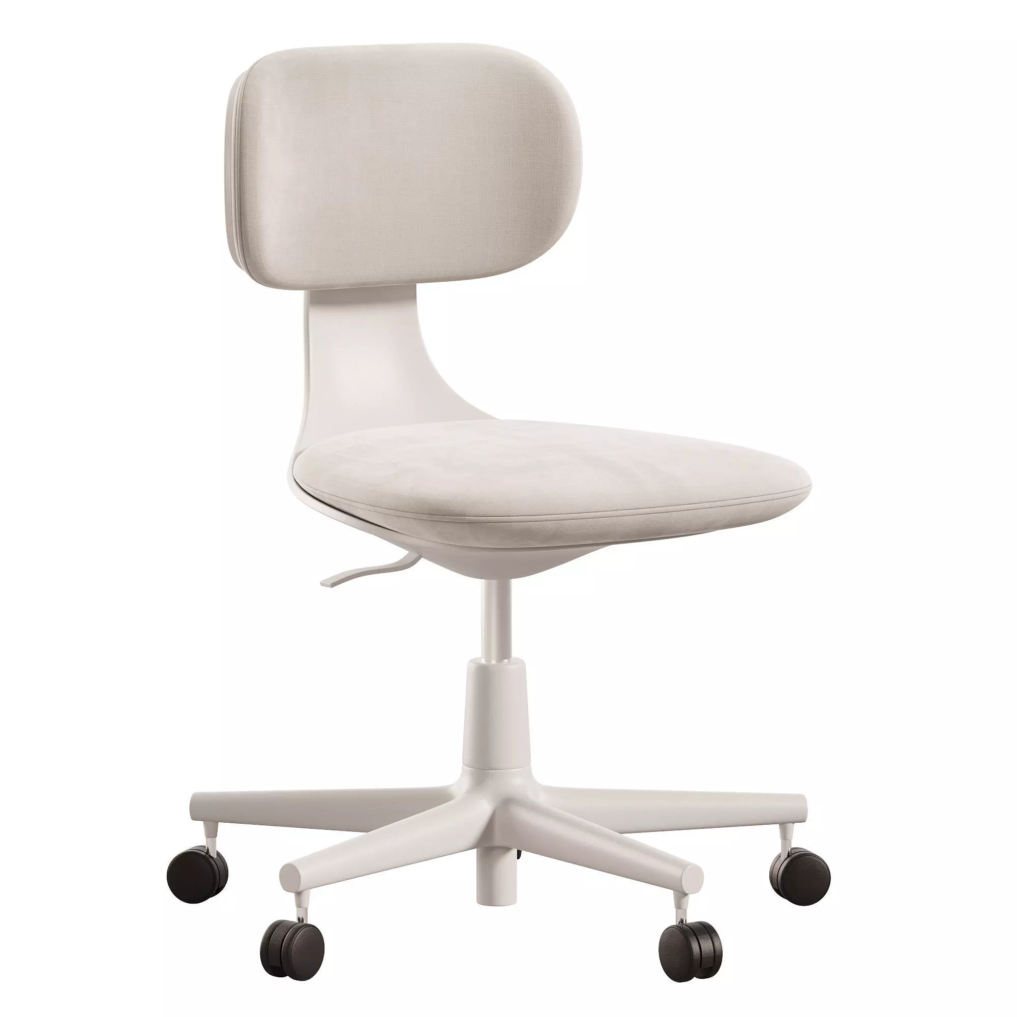 Rookie office chair Low-poly 3D model