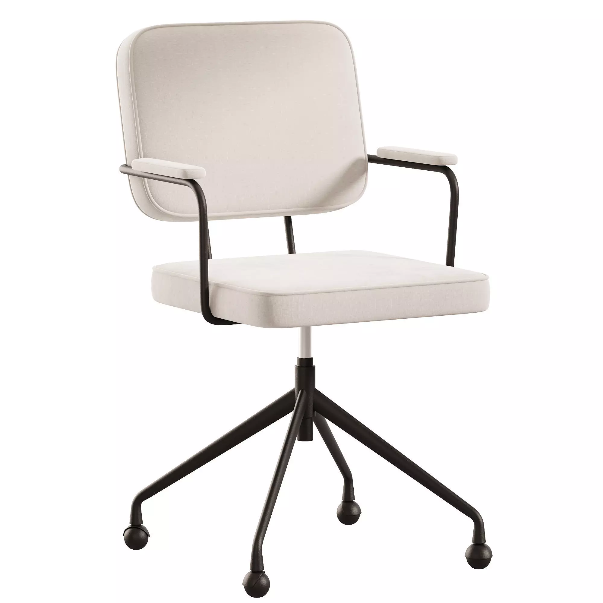 Matheo Adjustable office chair Low-poly 3D model