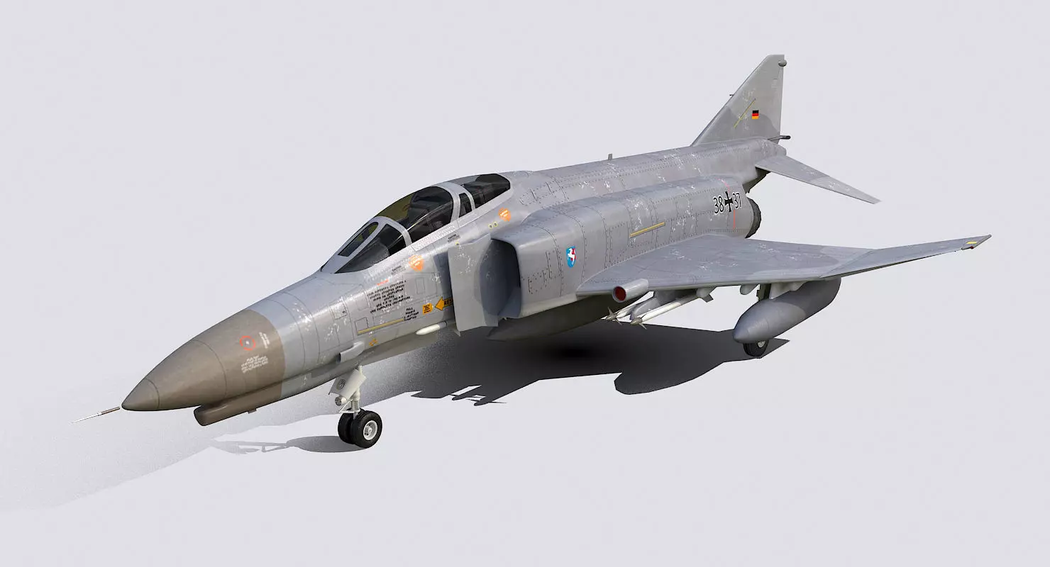 F-4 Phantom II Luftwaffe 3D model