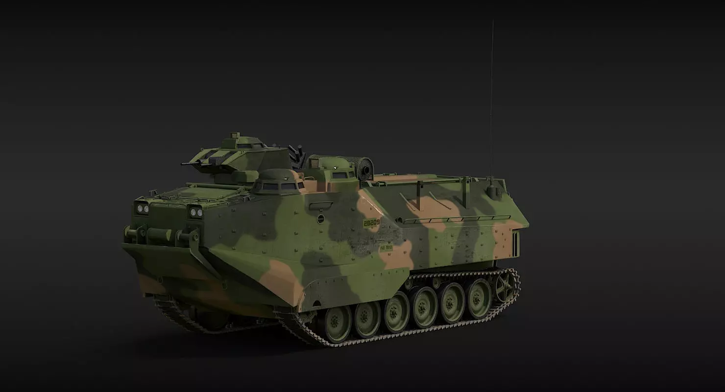 AAV-P7A1 Camo 3D model