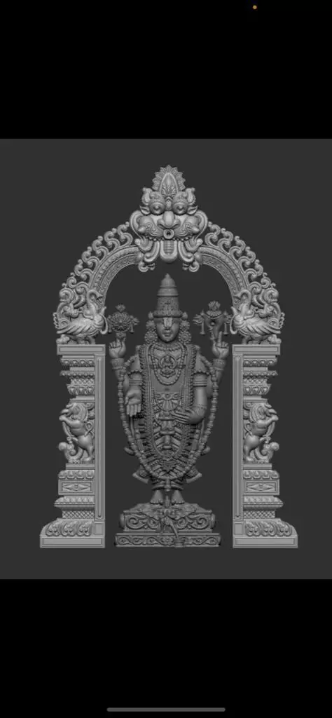 TIRUPATI BALAJI 3D print model