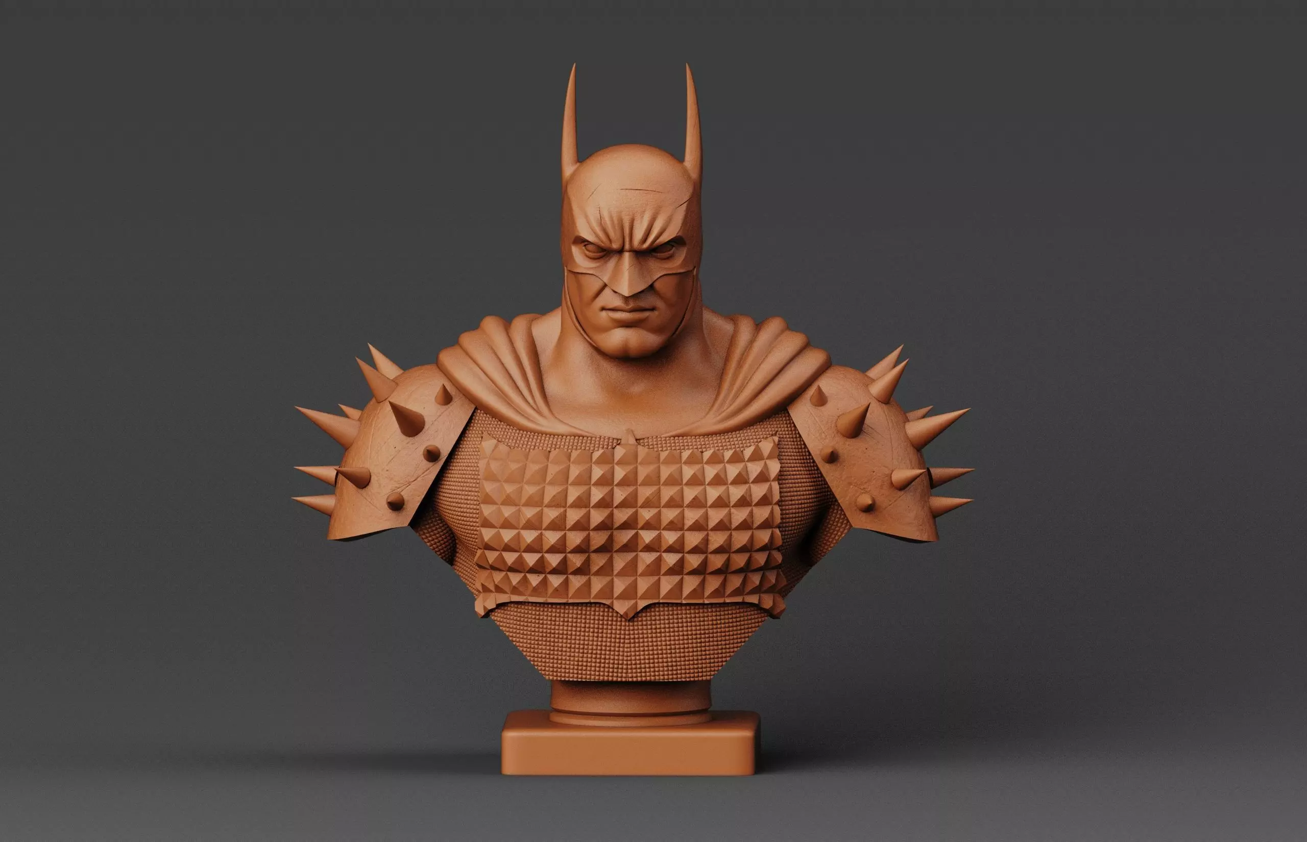 Absolute Batman Bust 3D print model