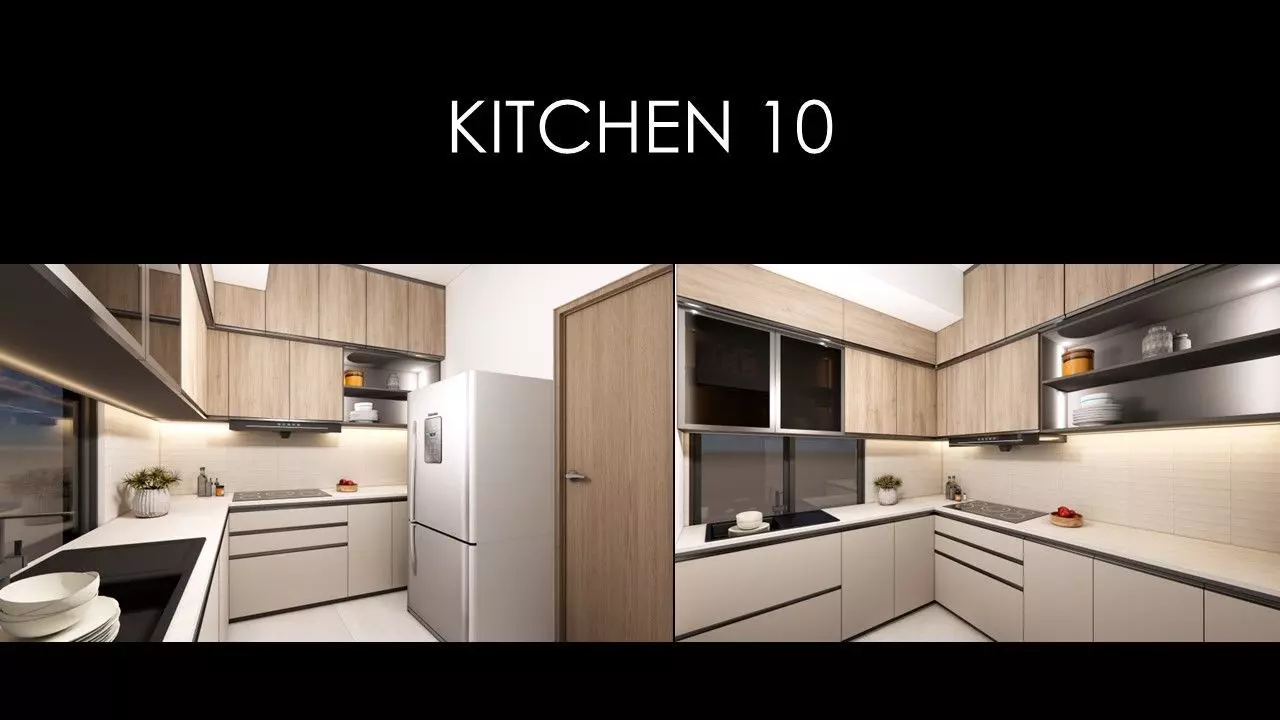 MORDERN KITCHEN 10 INTERIOR Low-poly 3D model