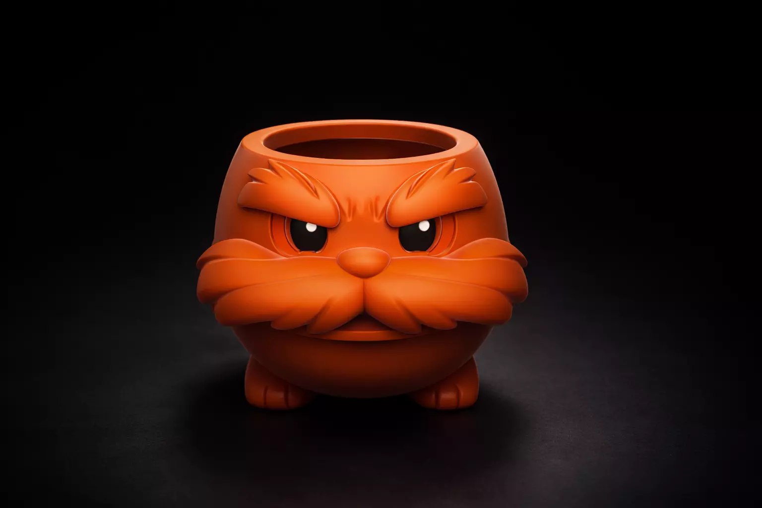 Dr Seuss Creature Planter Fantasy Pot Fun Cartoon Style 3D print model