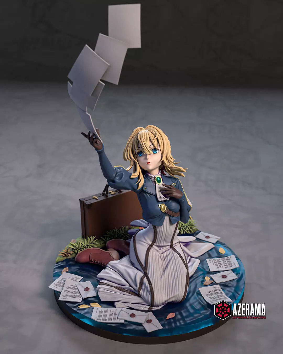 Violet Evergarden STL Ready for 3D Printing 3D print model