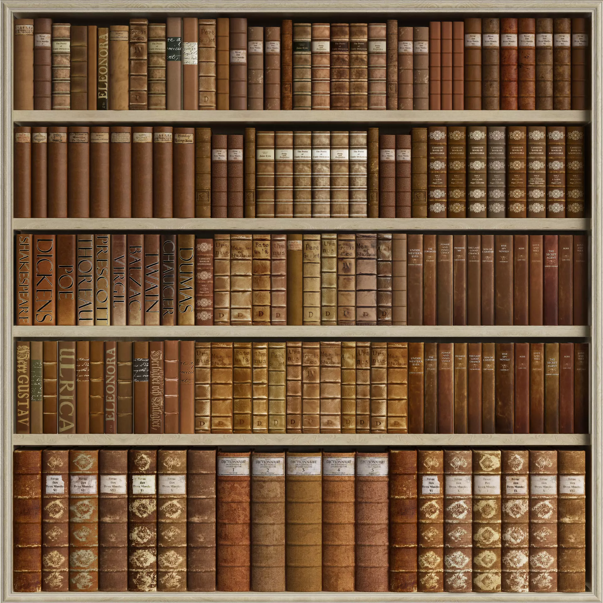 Classic Books 74 3D model