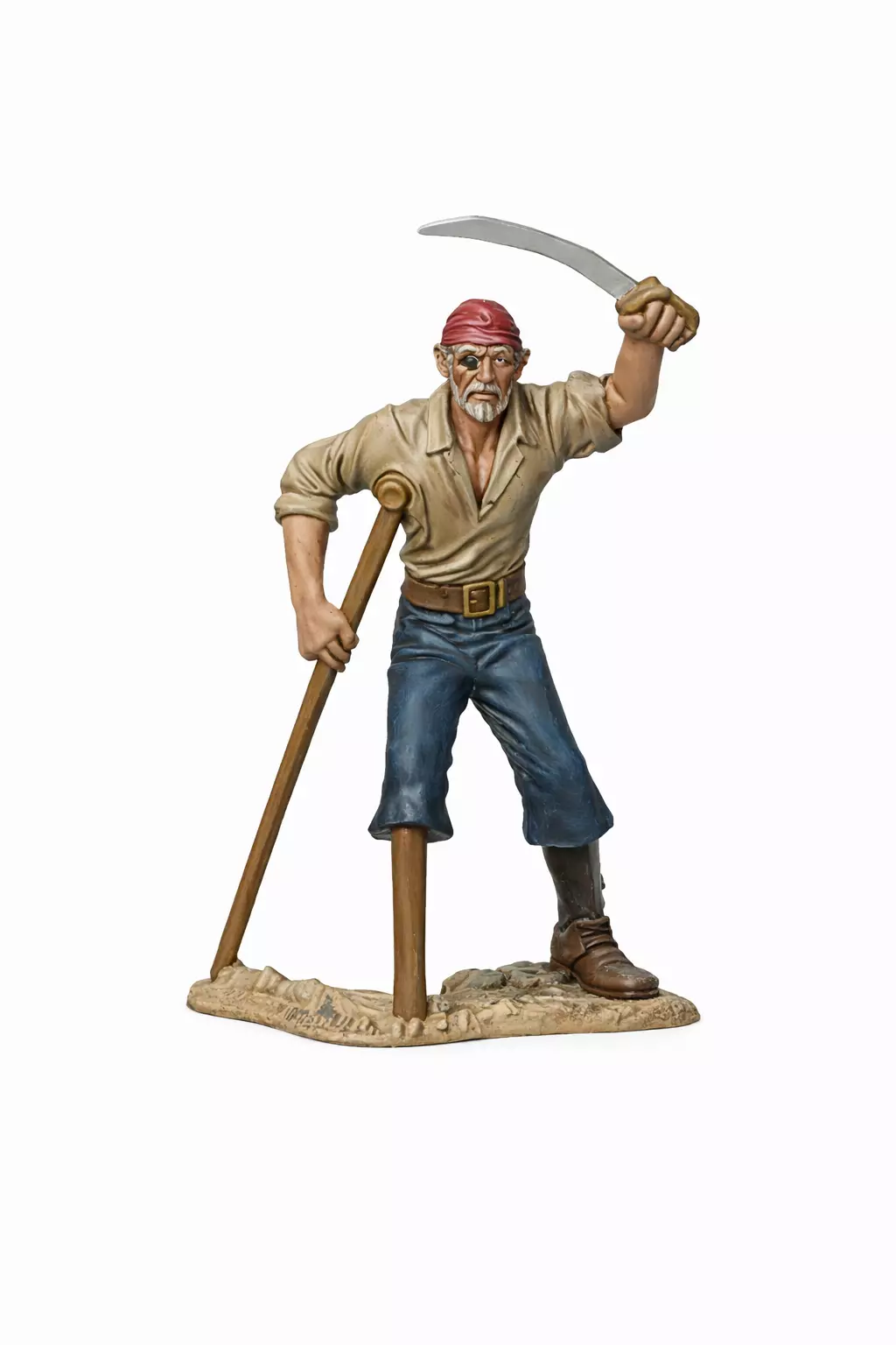 Pirate Miniature STL File 3D print model