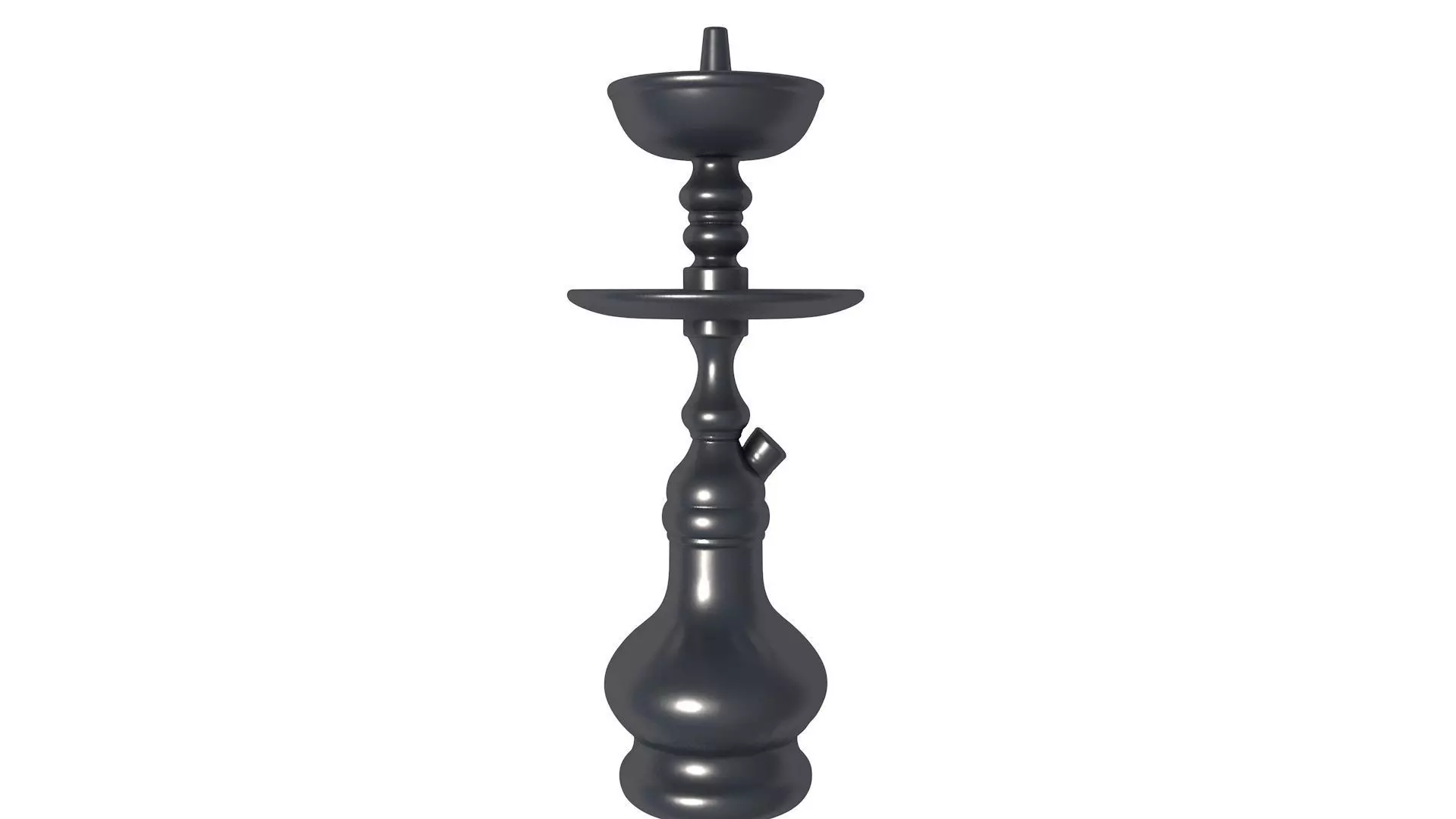 Hookah 3D print model