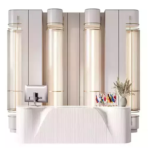 RECEPTION DESK NO45 A 3D model