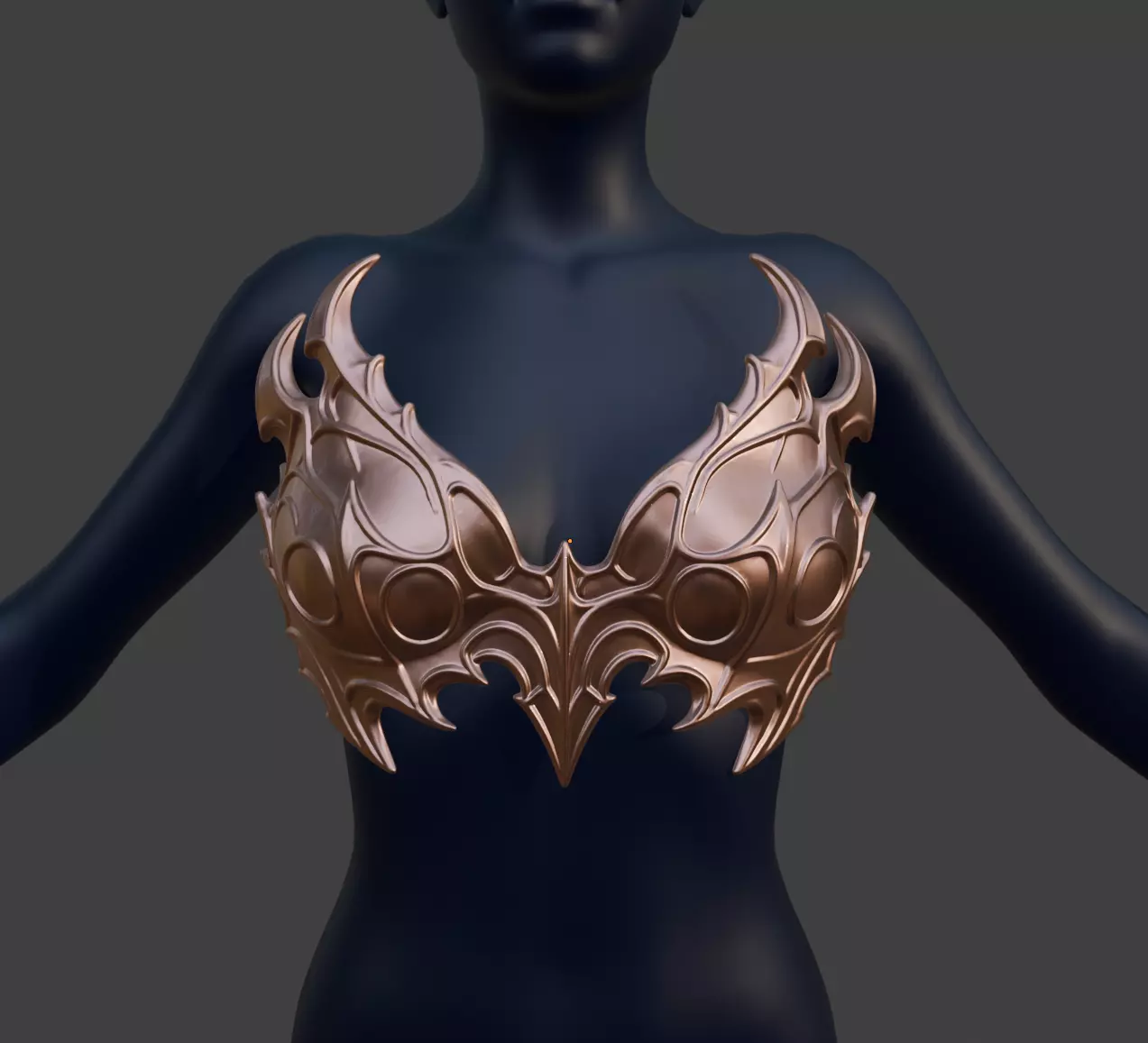 DAEDRA CHEAST PLATE 3D print model