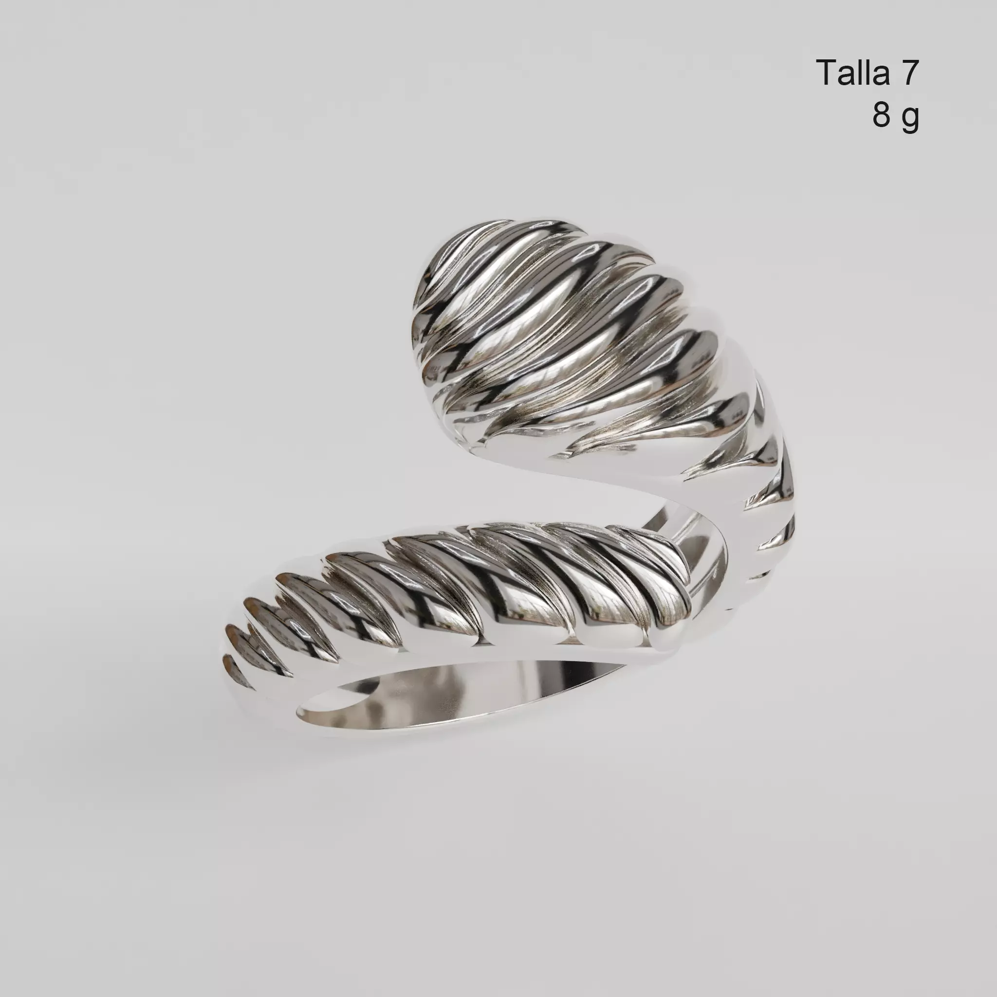 TWISTED RING 3D print model