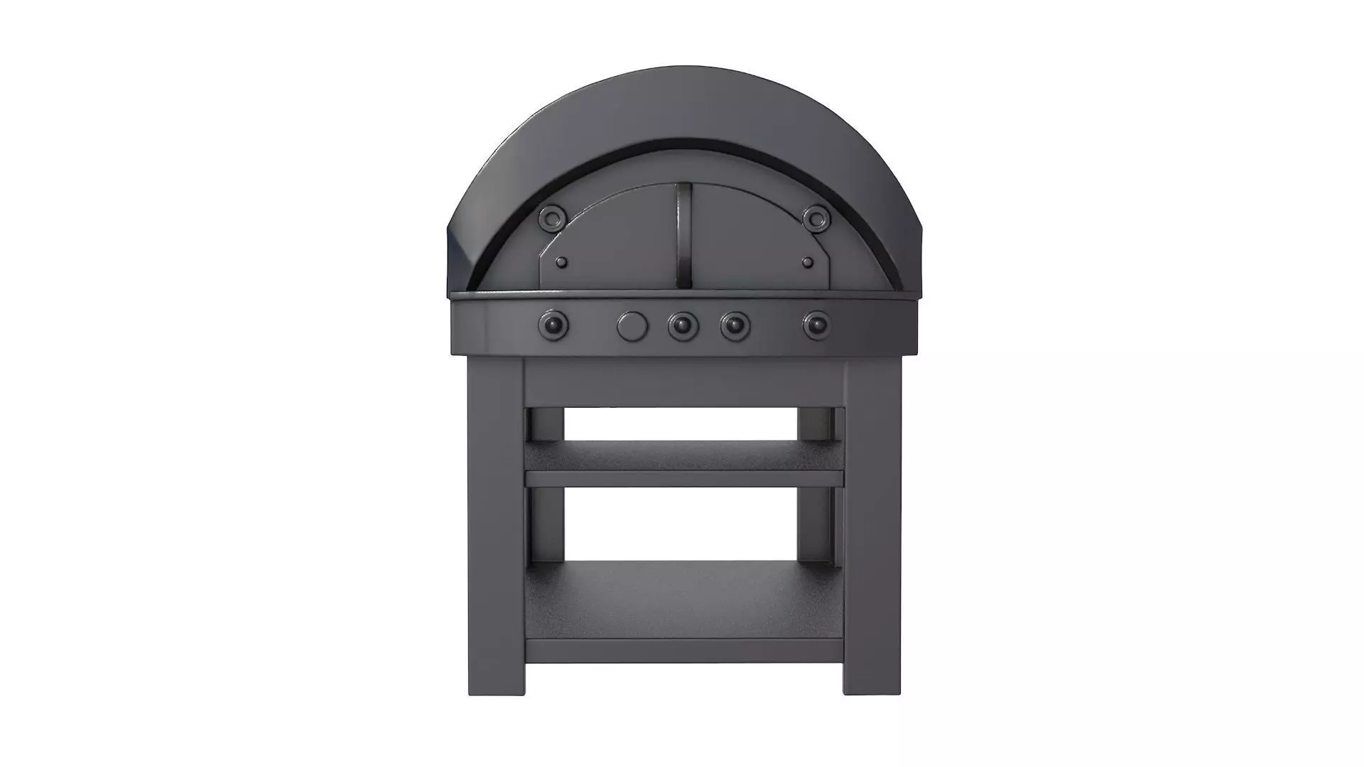 Stainless Steel Pizza Oven - Pizza Oven 3D print model