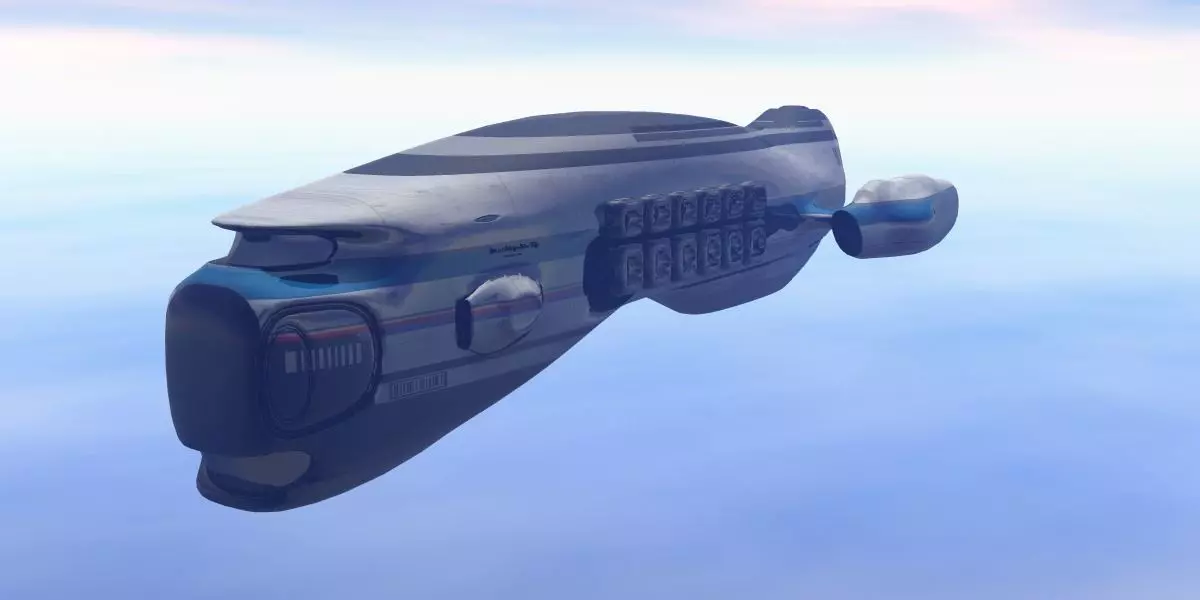 Exxon Cargo Starship Free 3D model