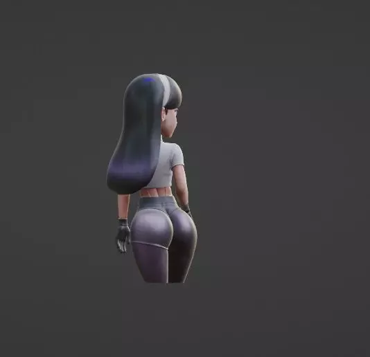 Violet Incredibles 3D print model