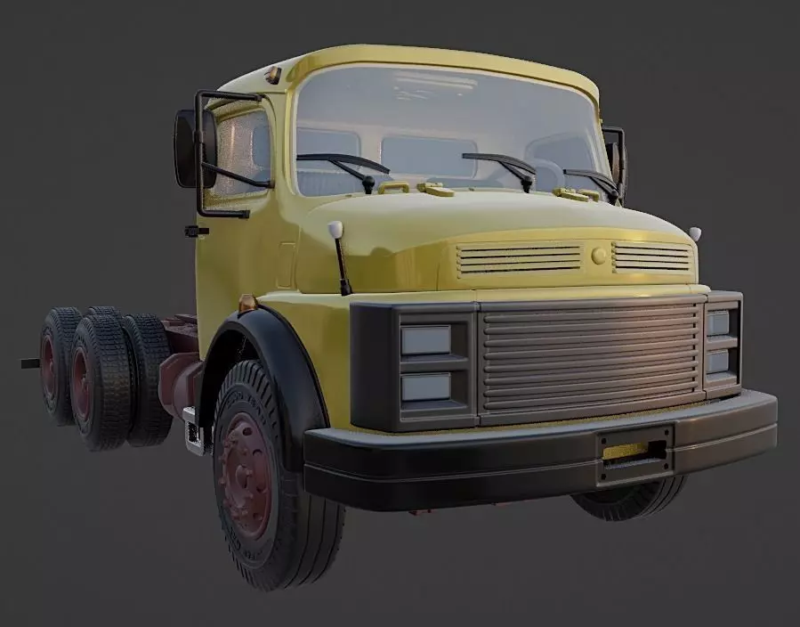 Mercedes Benz 2213 3D print model