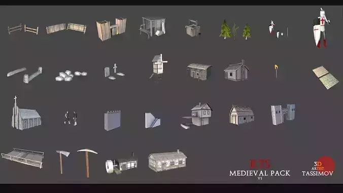 RTS Medieval Pack Low Poly