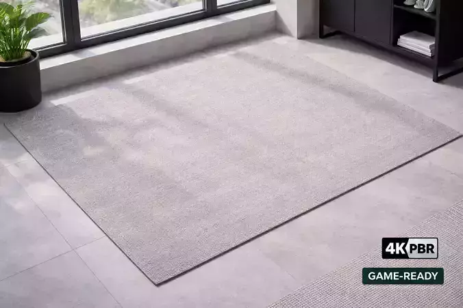 Modern Woven Carpet Rug - MorisonDesign 4K PBR
