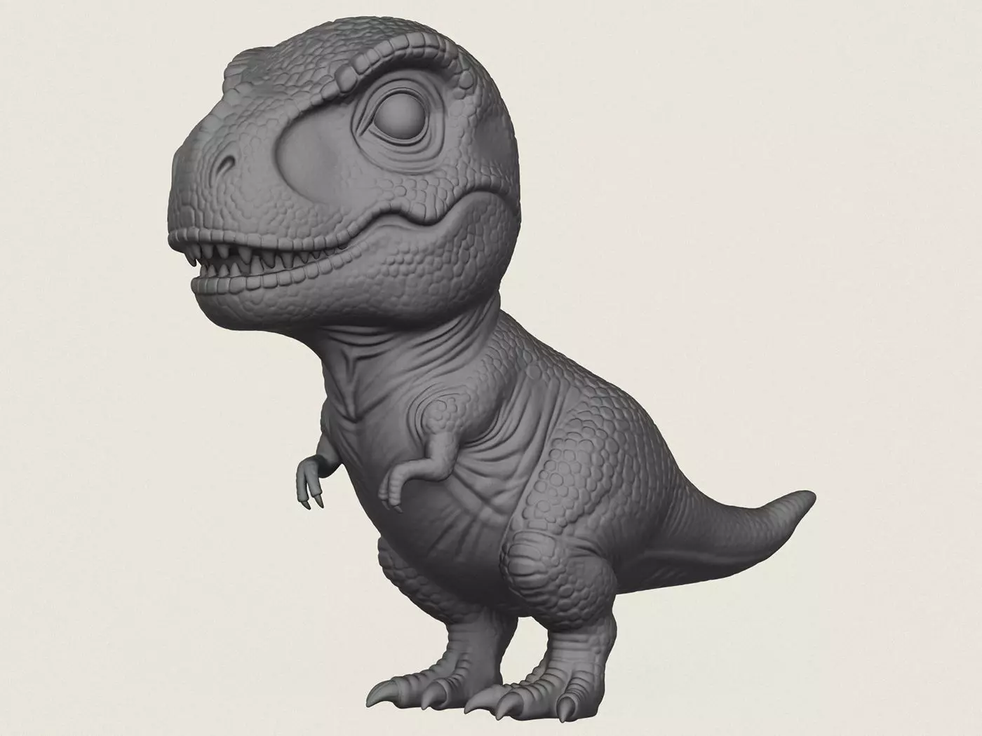 Tyrannosaurus Rex Dinosaur 3D print model