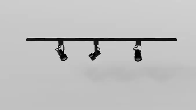 Commercial Light 3D model