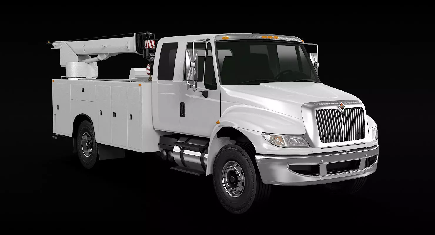 Service Truck 3D model