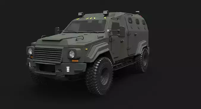 GURKHA MPV 3D model