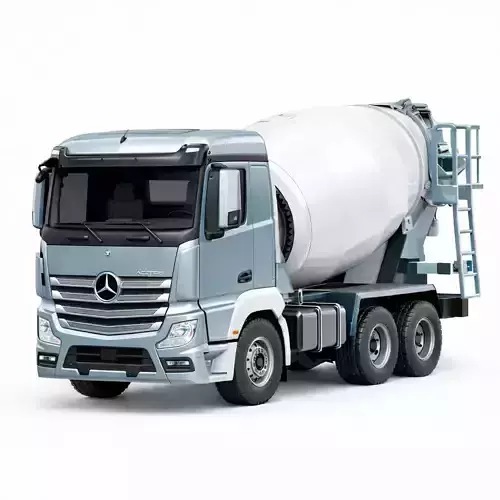 Mercedes Actros Mixer Truck Concrete Cement Transport Vehicle 02