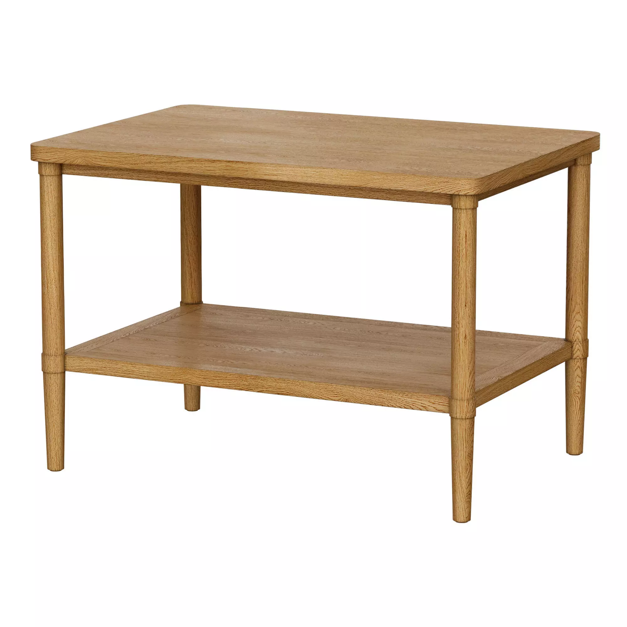 Francois Rectangular Side Table 3D model