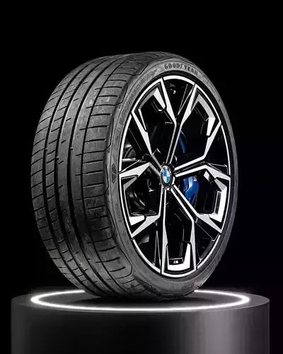 Goodyear Eagle F1 Asymmetric 5 245 35 R20 95Y 3D model 6