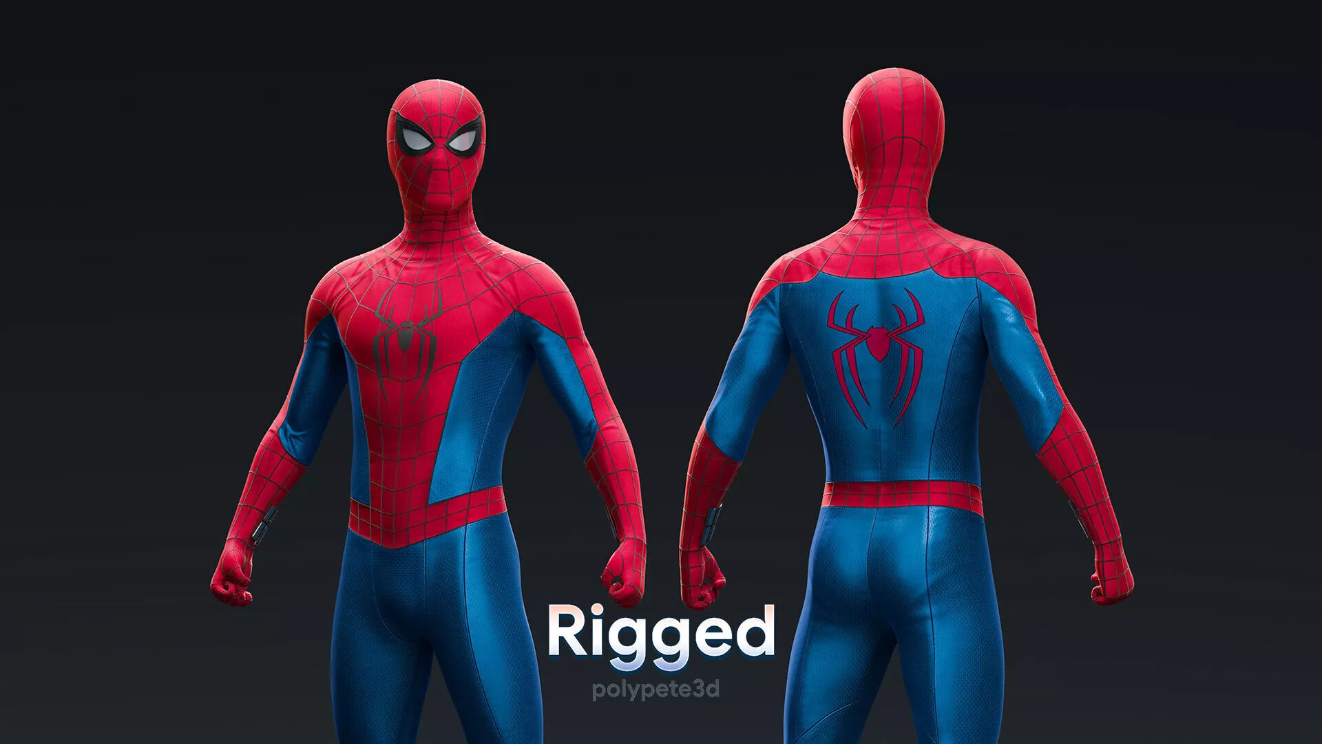 Spider-Man Brand New Day Low-poly 3D model