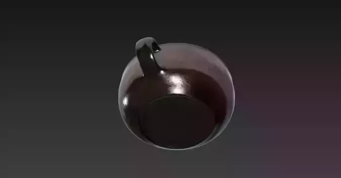 Medieval Stew Bowl - Rustic Tavern Food Prop - PBR 3D Model Low-poly 3D model 7