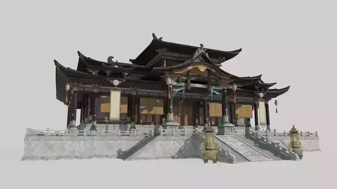University of Ancient Asian Architecture Research Institute 3D model