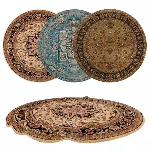 Rugs No 1066 Low-poly 3D model