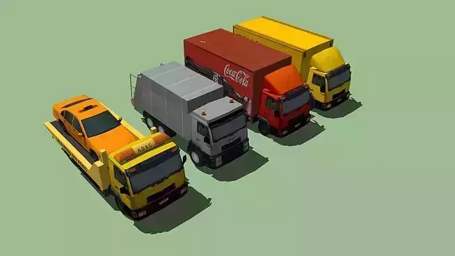 Ultimate Truck Pack Collection 3D model