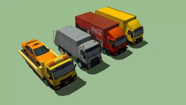 Ultimate Truck Pack Collection 3D model