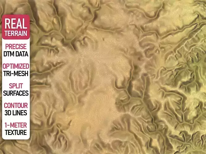 Jerusalem - Topography Terrain