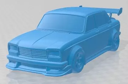 Peugeot 304 1974 Tuning Printable Car 3D print model