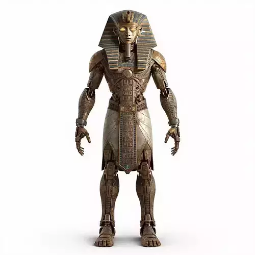 Ancient Egyptian  3D Statue