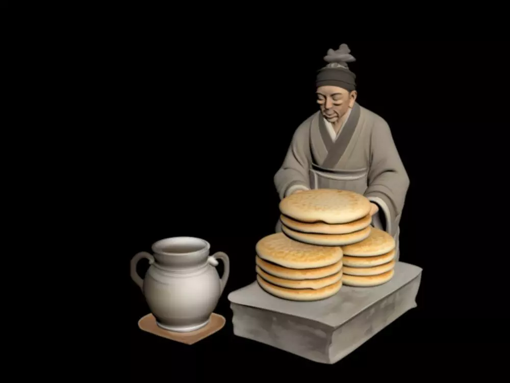 Abstract Tang Song series 3D model
