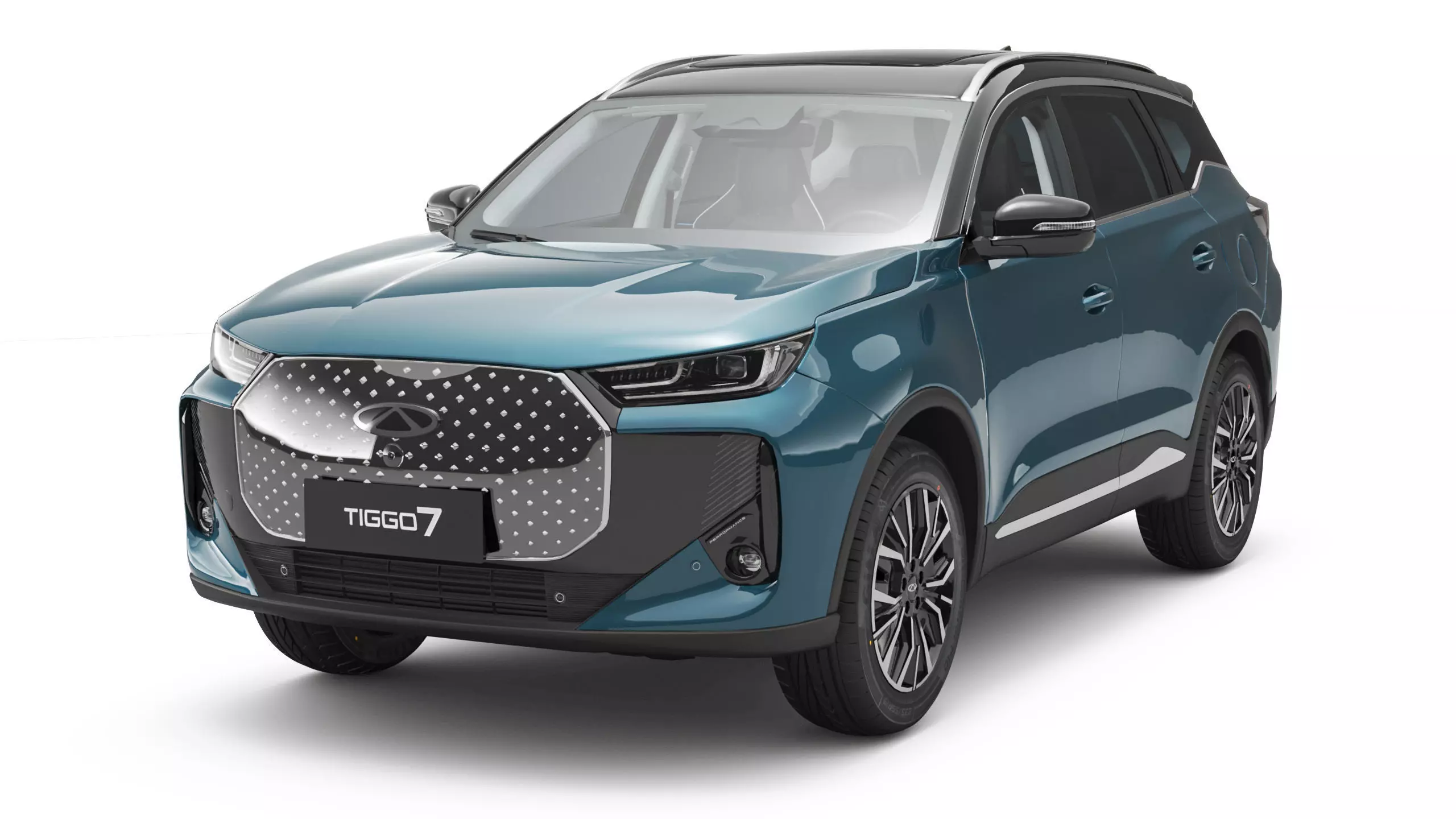 2026 Chery Tiggo 7 Hybrid with Interior 3D model
