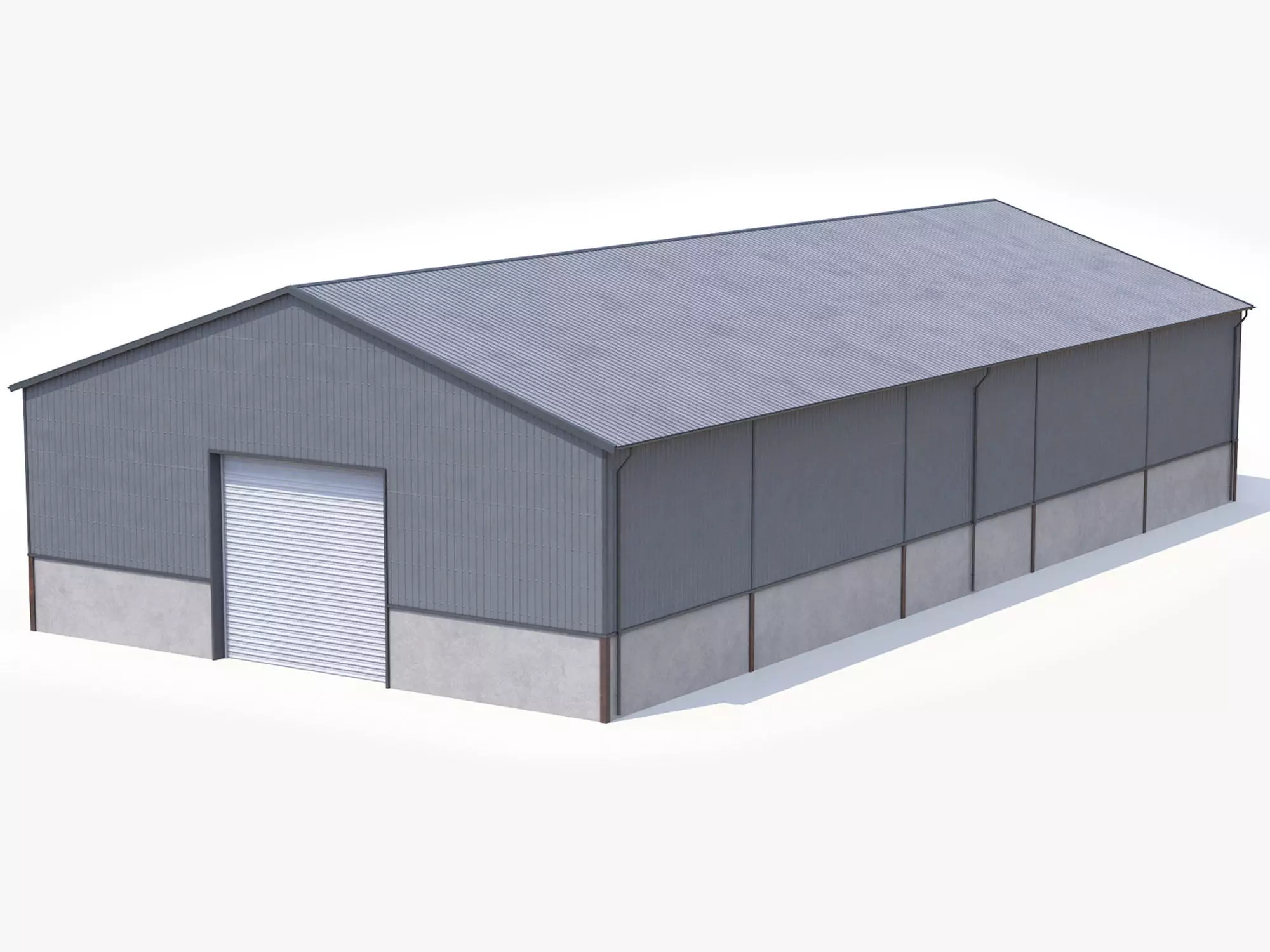 Industrial Building 46 PBR Low-poly 3D model
