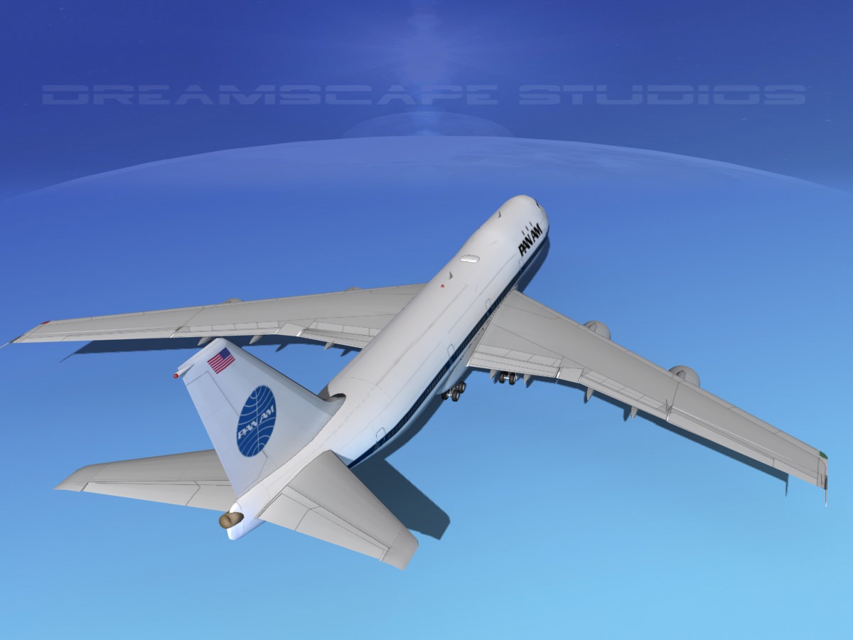 Boeing 747-100 Pan Am 1 3D model_6