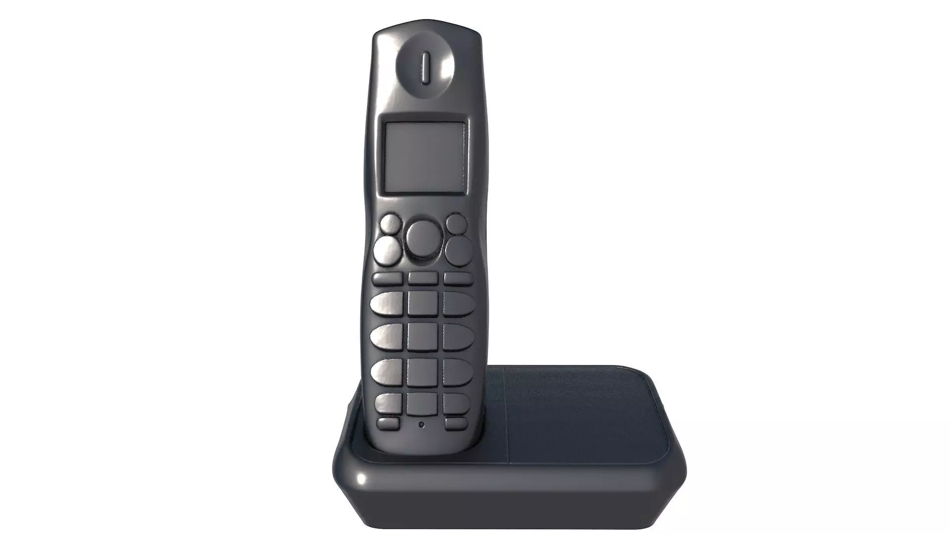 Cordless Landline Phone - Cordless Phone 3D print model