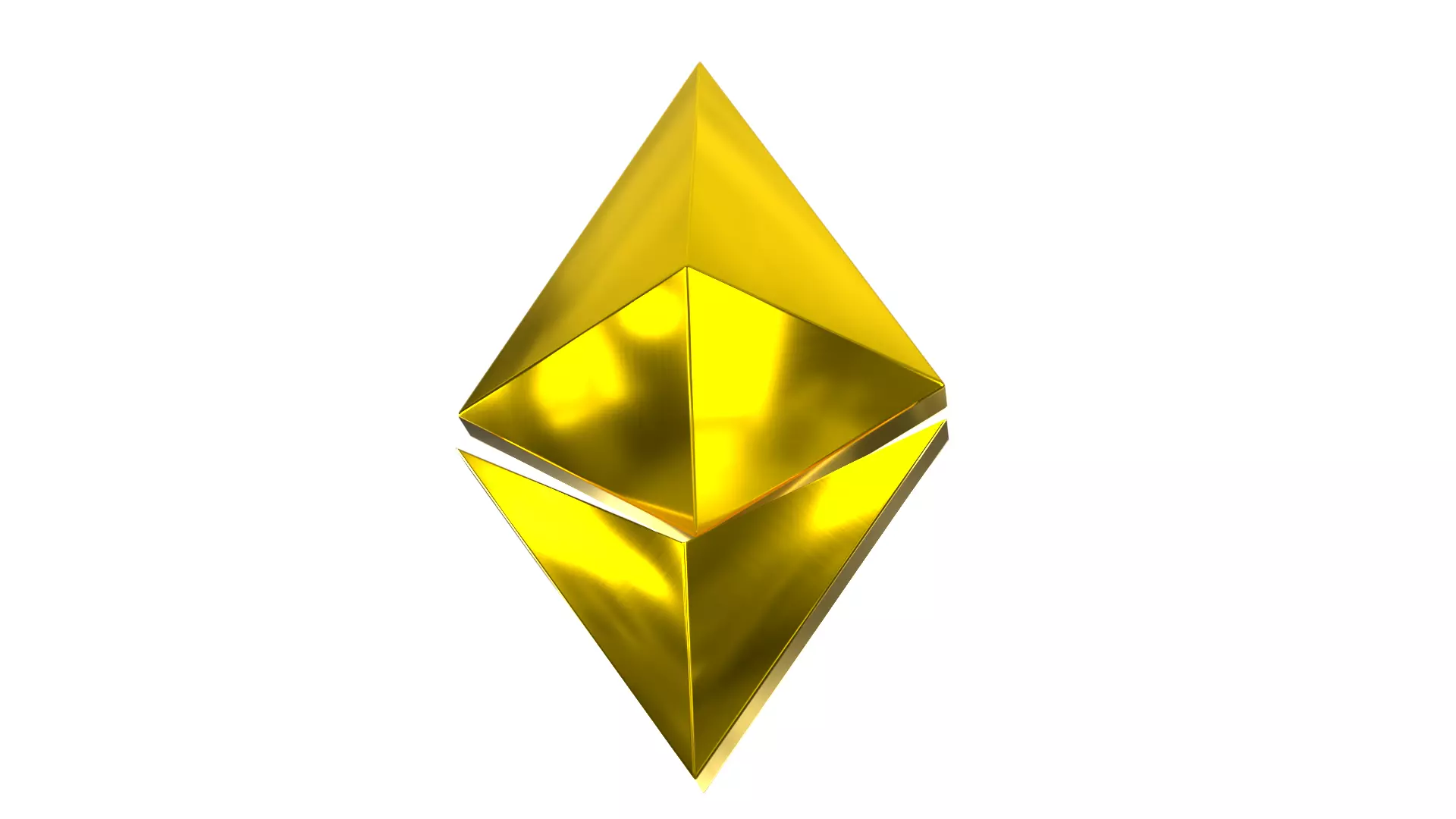 Ethereum PBR Low-poly 3D model
