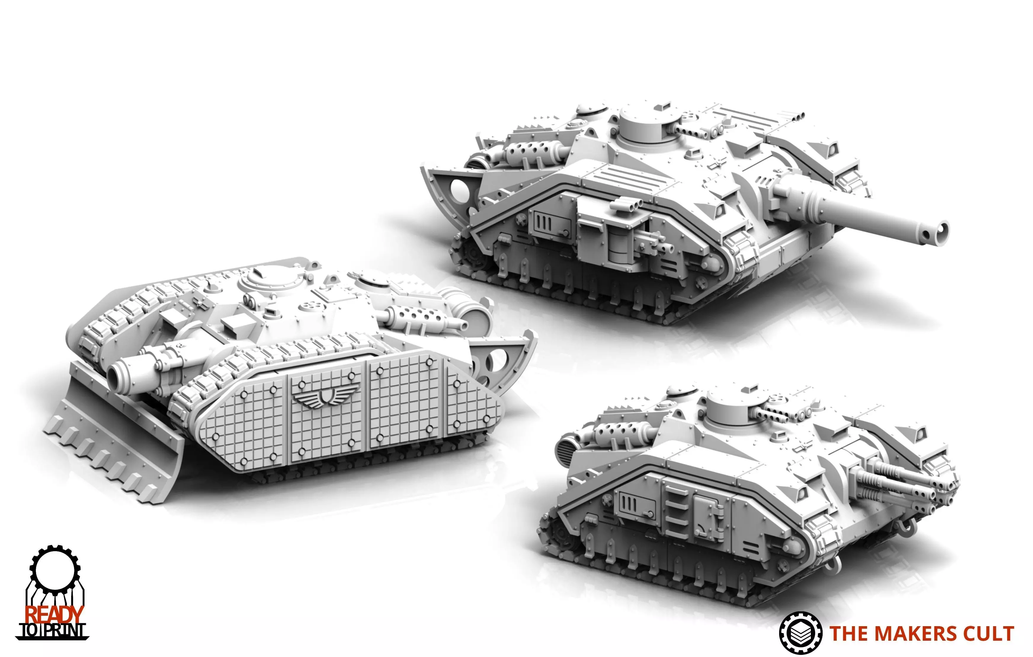 Universal Guard - Tank Destroyer 3D print model