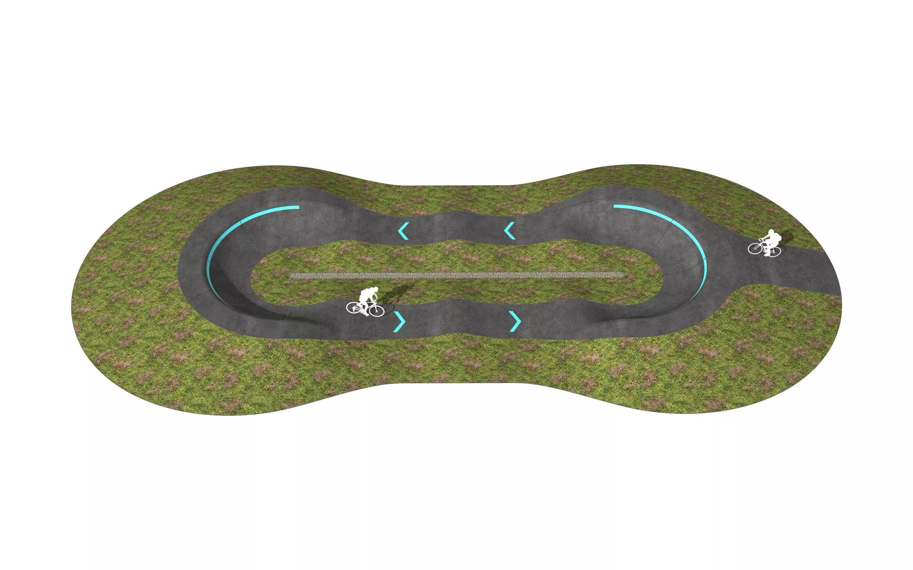 Pump track 04 3D model